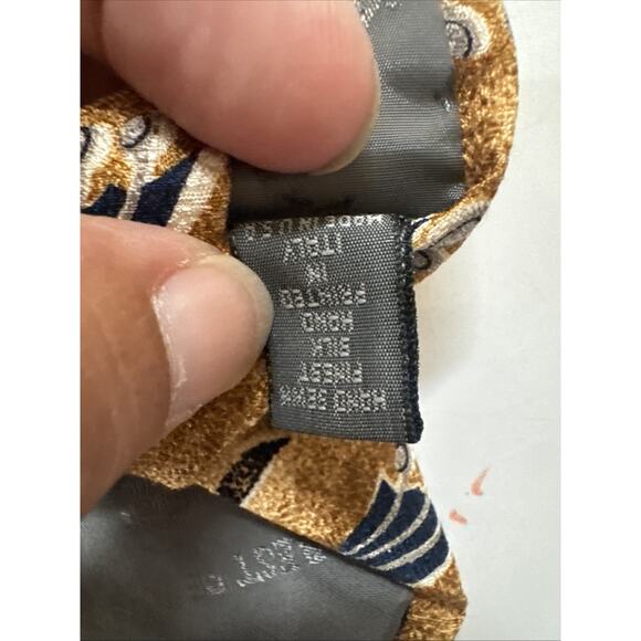 Robert Talbott Nordstrom Mens Silk Tie Handsewn Formalwear Business Casual - Picture 9 of 10